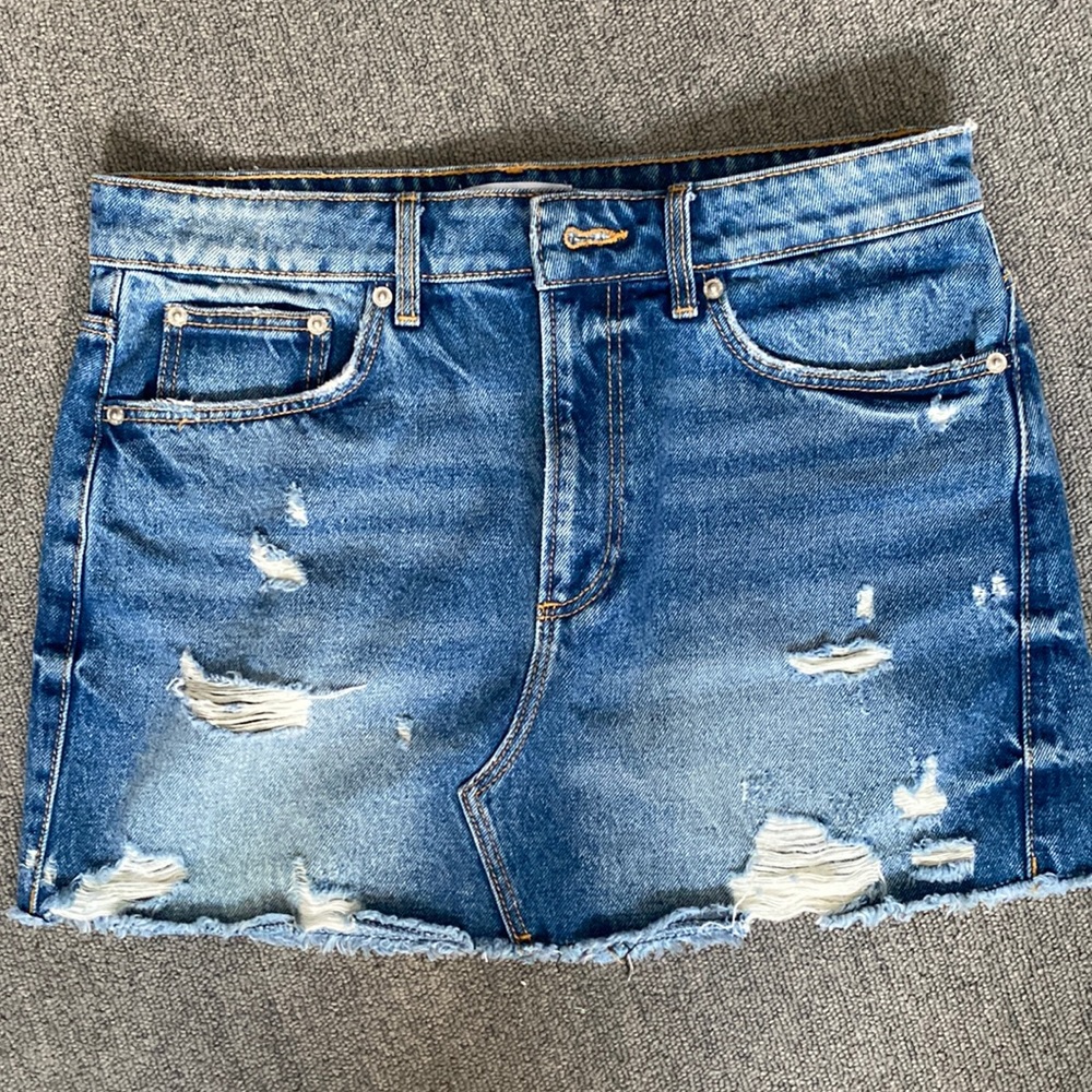 Denim skirt